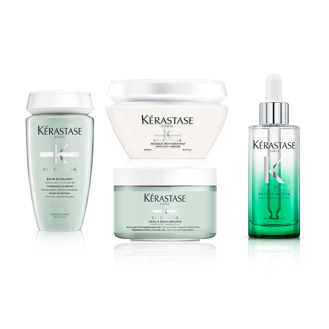 Routine racines grasses pointes sèches - Complexe Signature