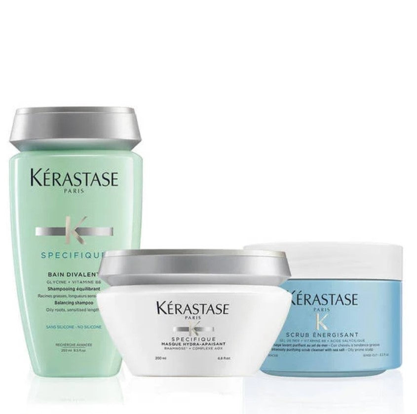 Routine cheveux à tendance grasse - Complexe Signature