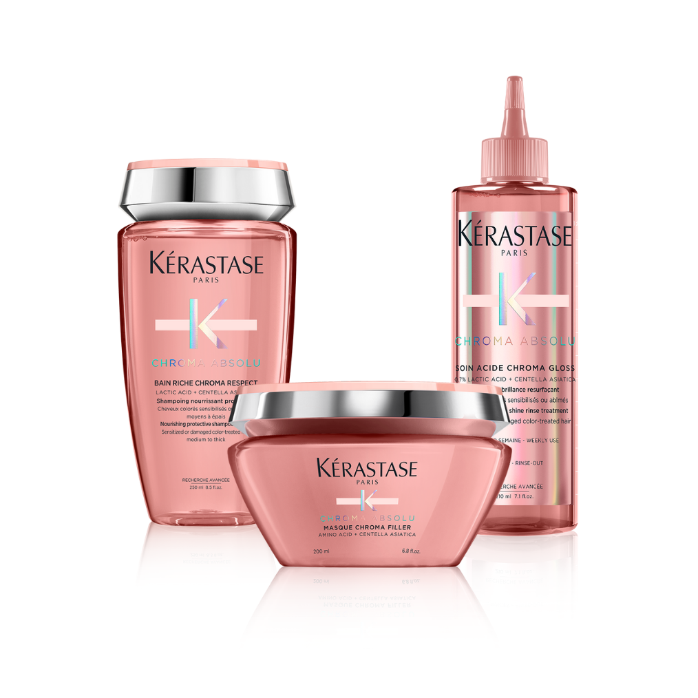 Routine Réparation en Profondeur Pour Cheveux Colorés - Chroma Absolu