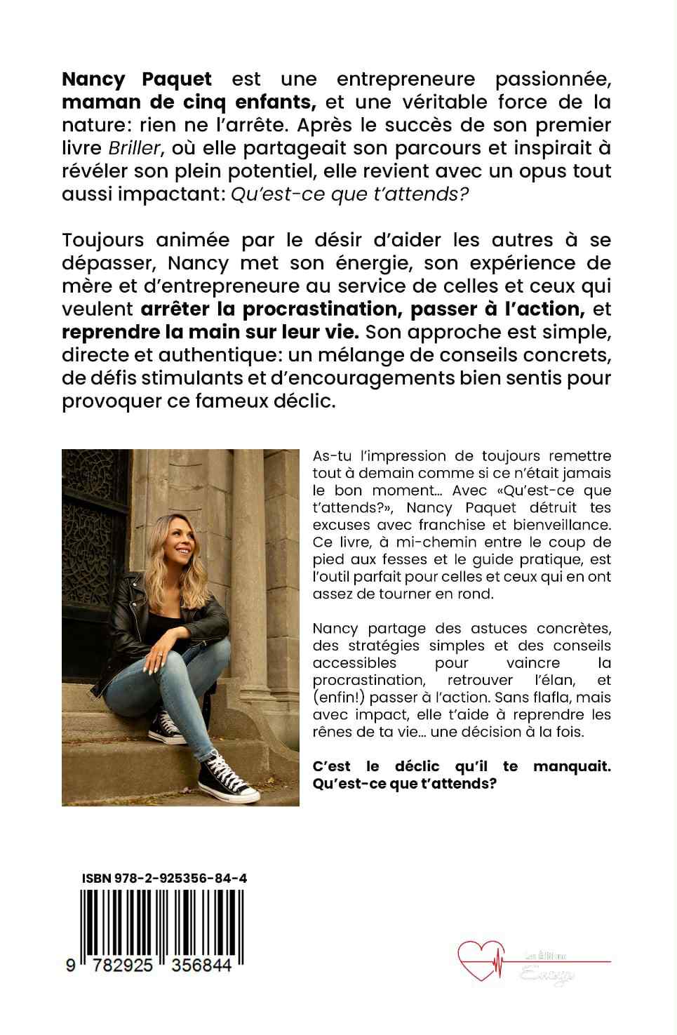Livre - Qu’est-ce que t’attends?