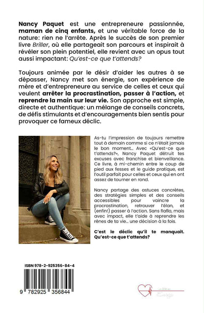 Livre - Qu’est-ce que t’attends?